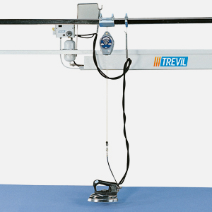 TREVIL Upholsterers’ ironing system – Table for curtains