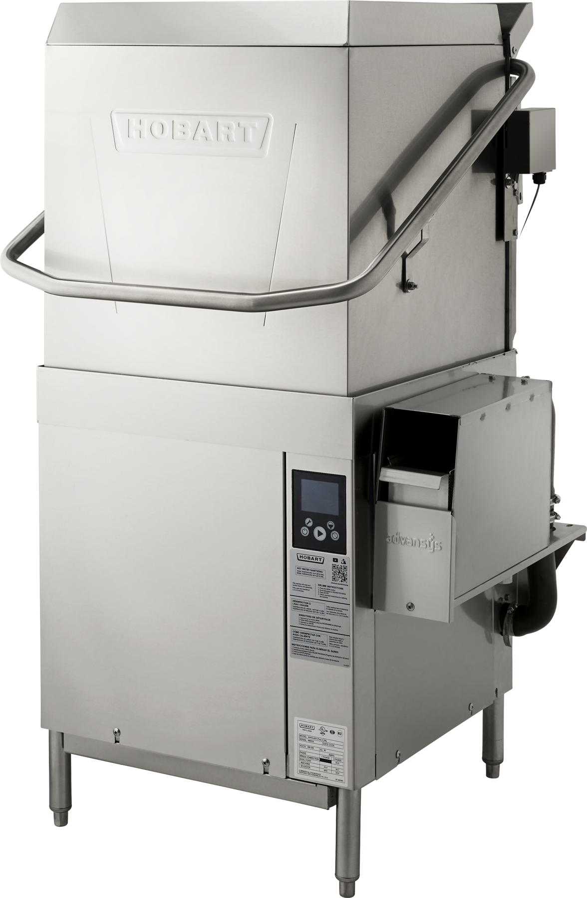 HOBART AM16 ASR Door Type Commercial Dishwasher