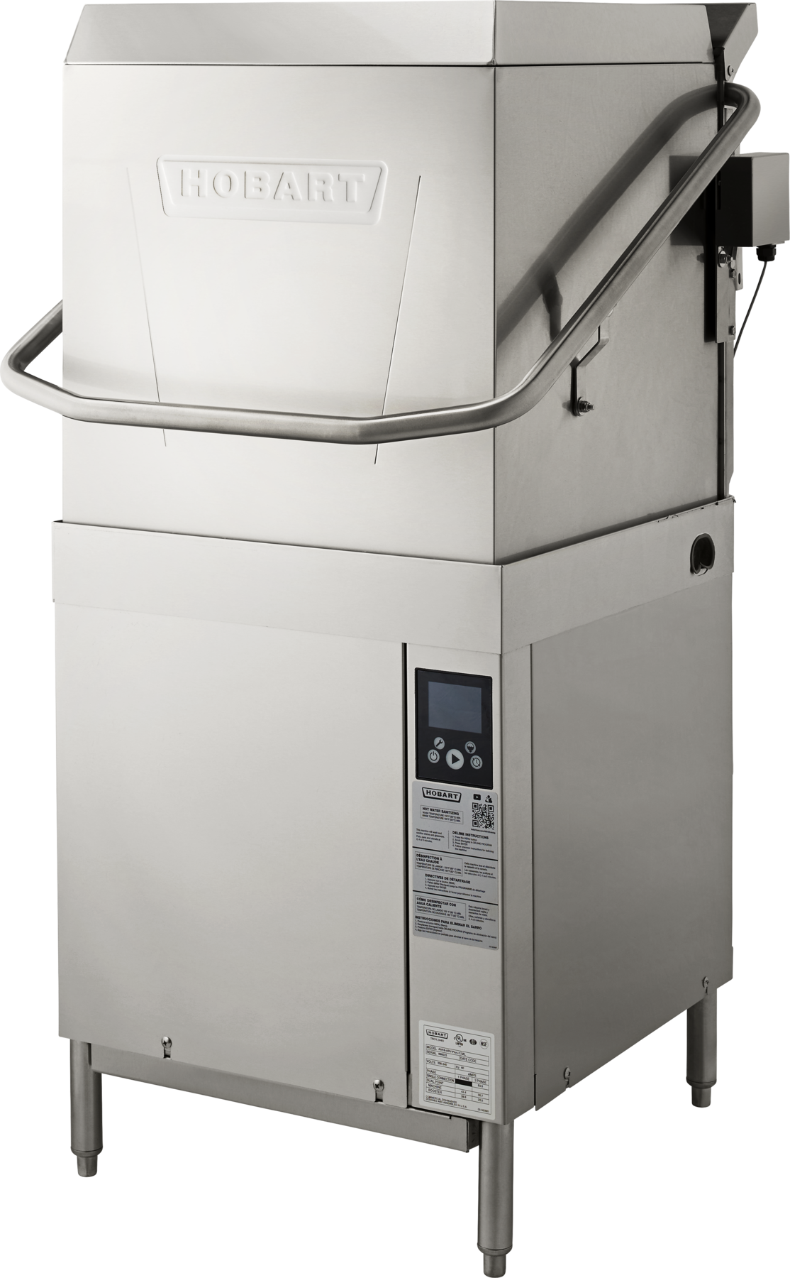 HOBART AM16 Base Door Type Commercial Dishwasher