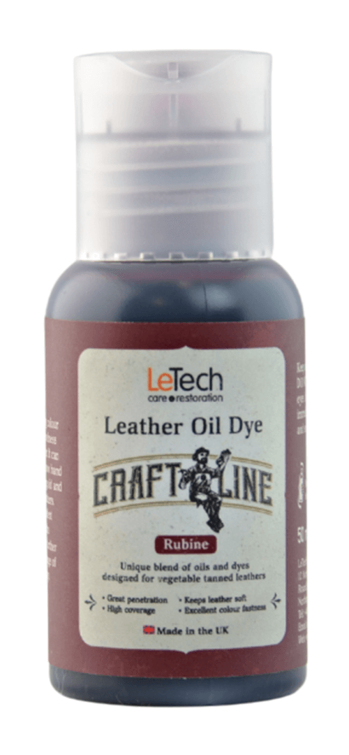 Проникающая масляная краска для кожи Leather Oil Dye