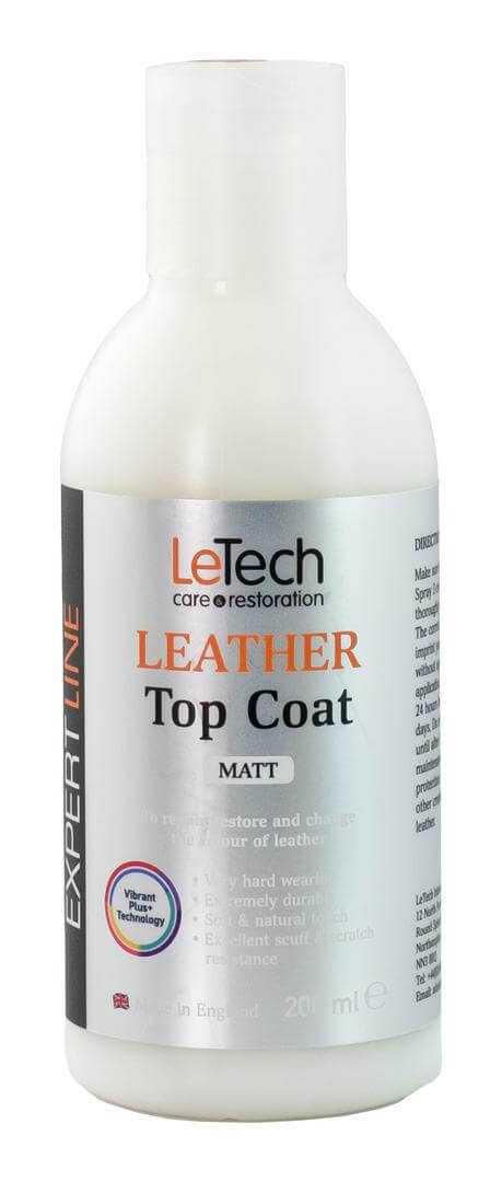 Матовый лак для кожи Leather Top Coat Matt