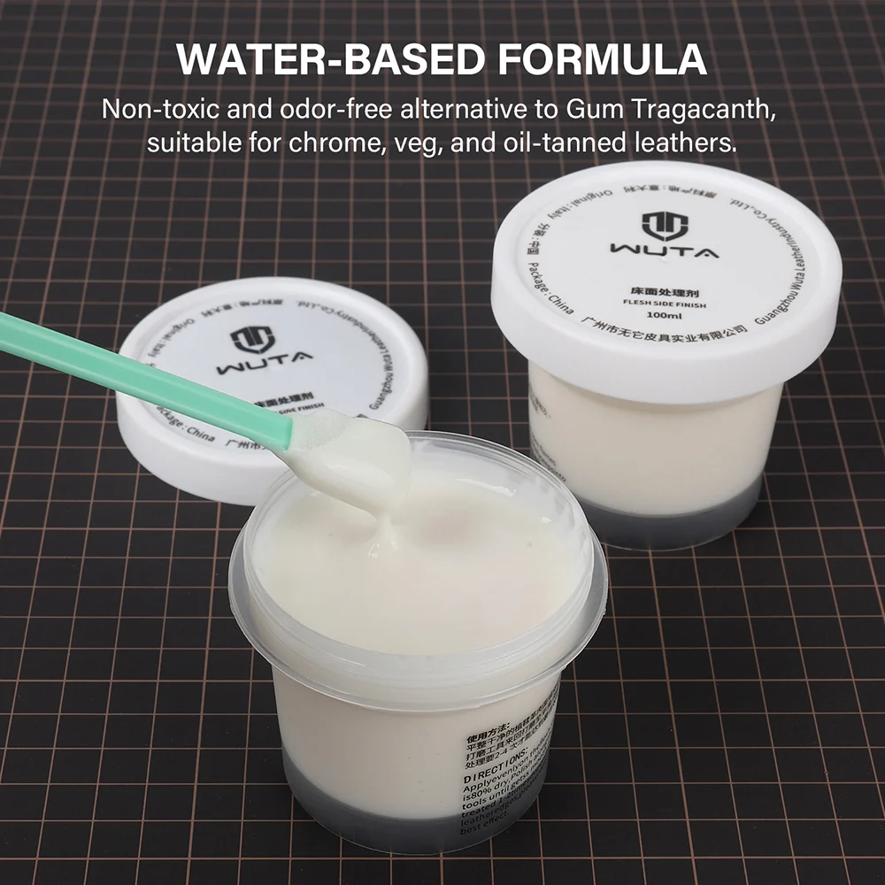 Leather Protectant Gum Leather Finish Tokonole Rougher Burnisher Gum Handcraft CMC Clear | WUTA