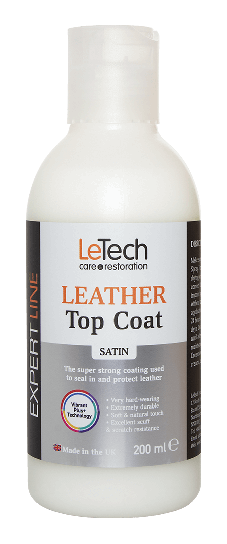 Сатиновый лак для кожи Leather Top Coat Satin