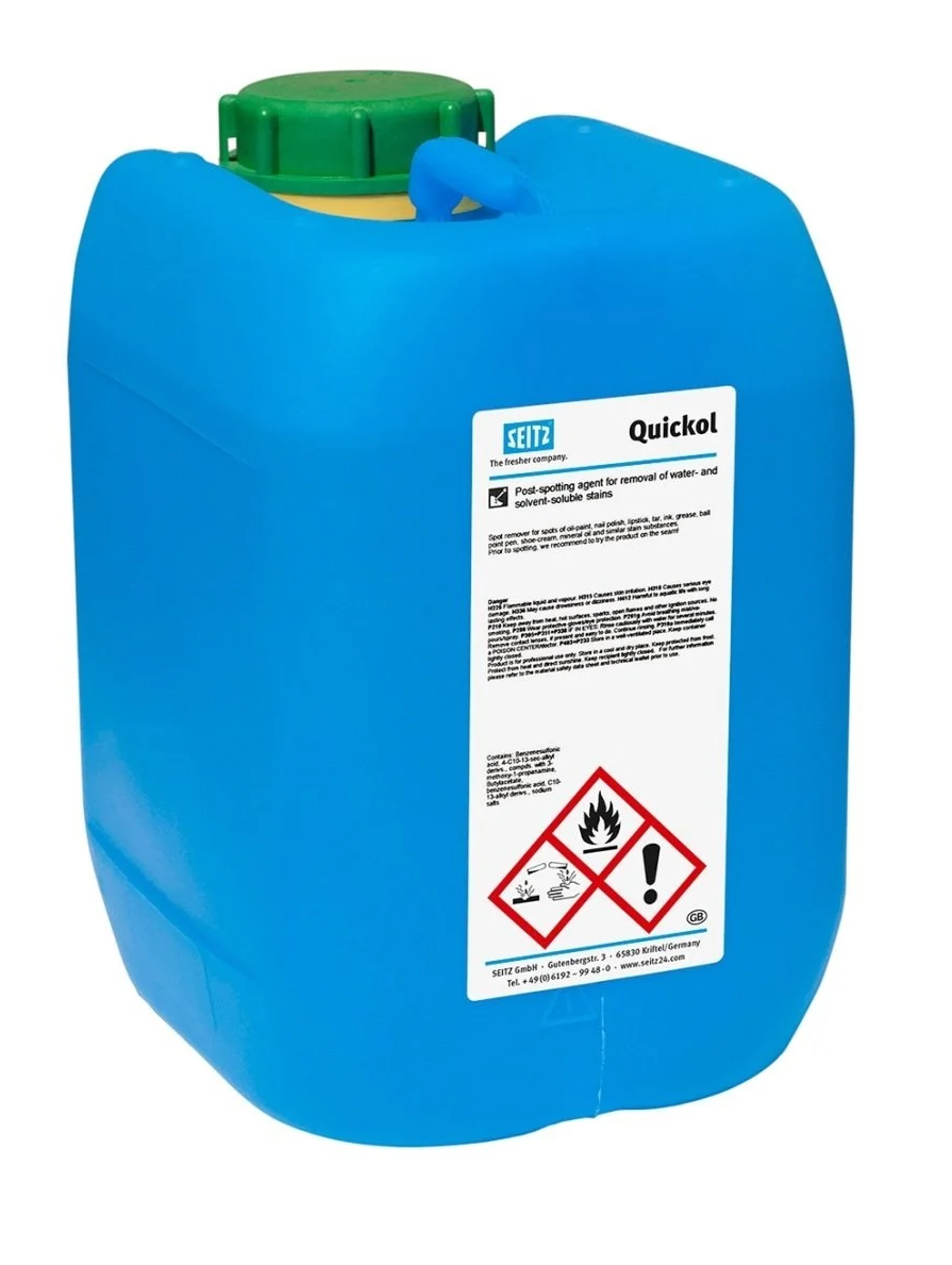 QUICKOL – Stain Remover for Solvent Soluble Stains SEITZ