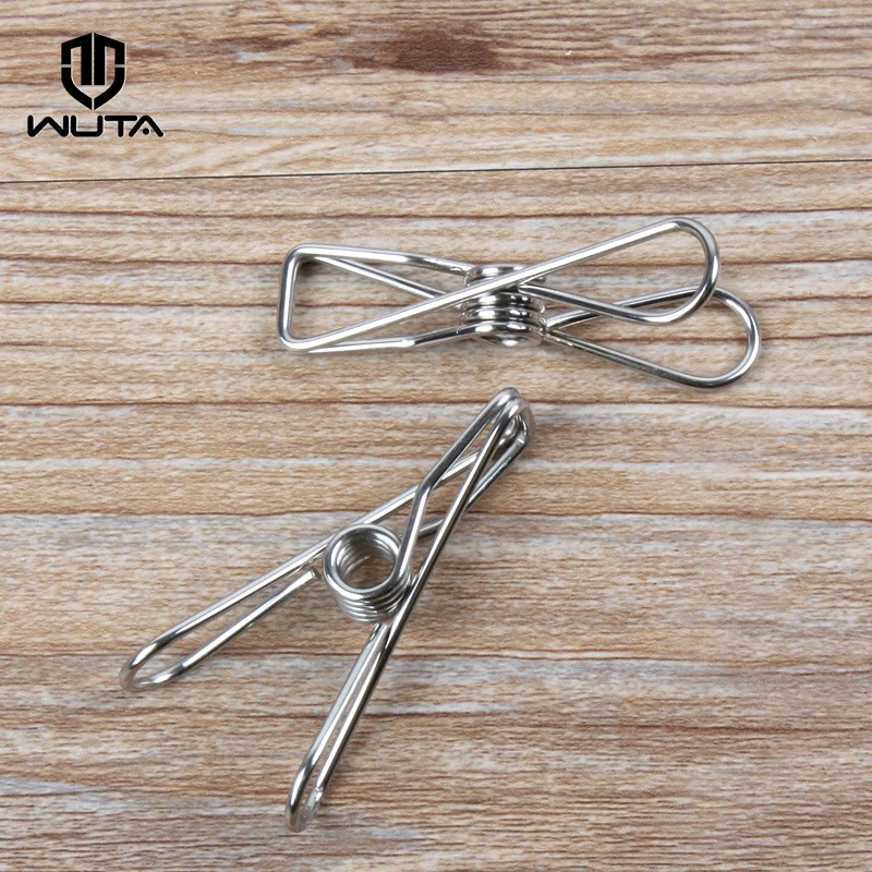 4pcs Hot Stainless Steel Metal Spring Clips | WUTA