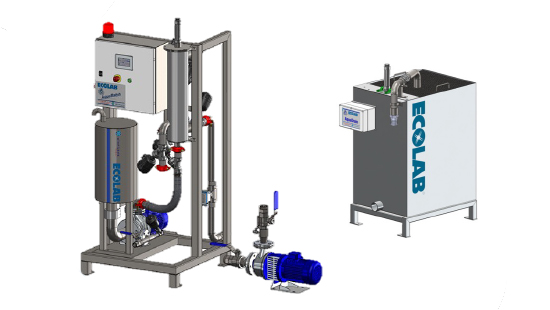 AquaBatch™ and AquaDrain™ Water Recycling System
