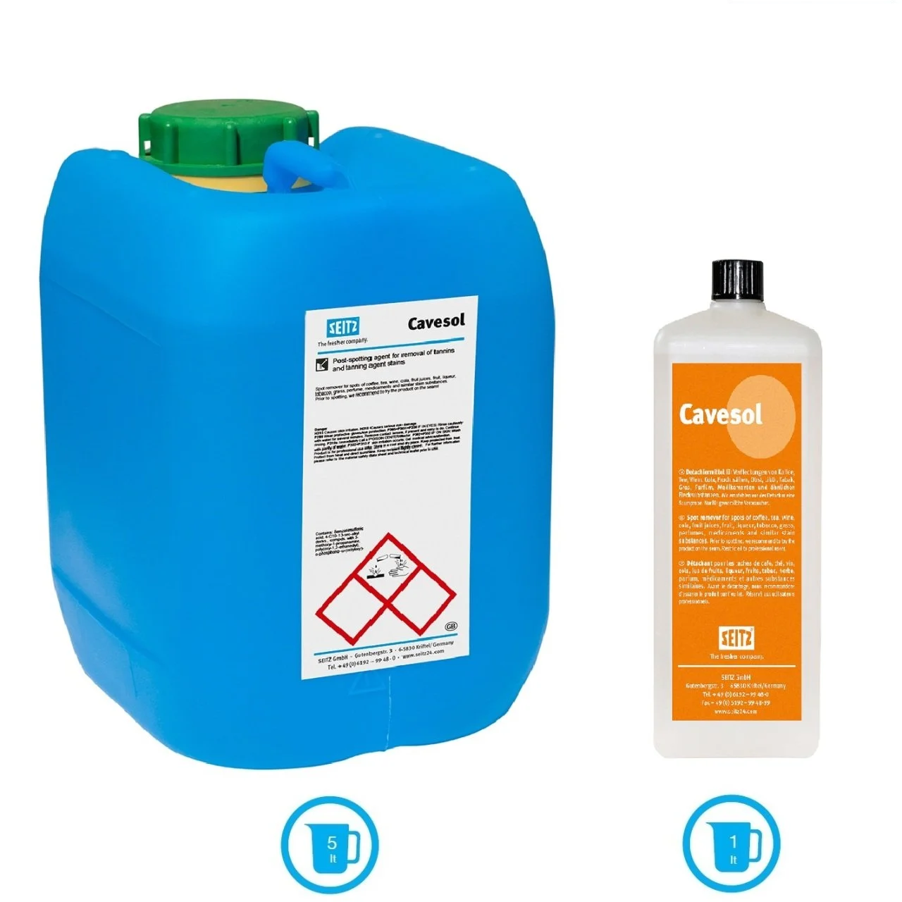 CAVESOL – Stain Remover for Tannin Stains SEITZ