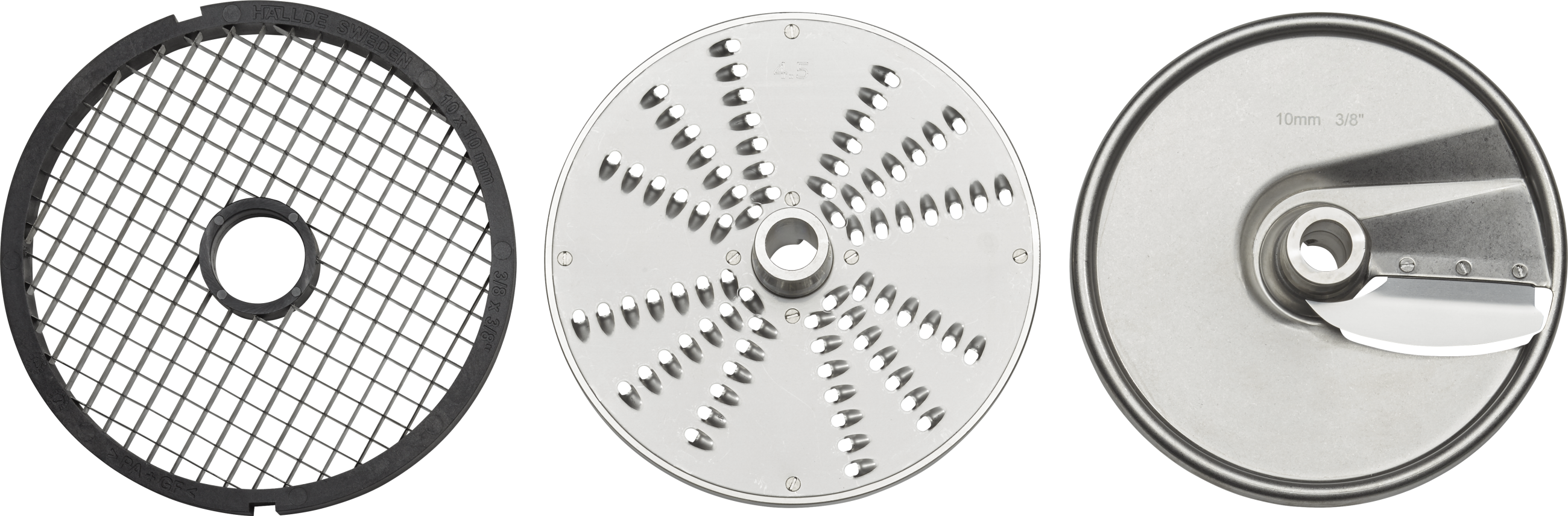 Hobart Continuous-Feed Food Processor Plates