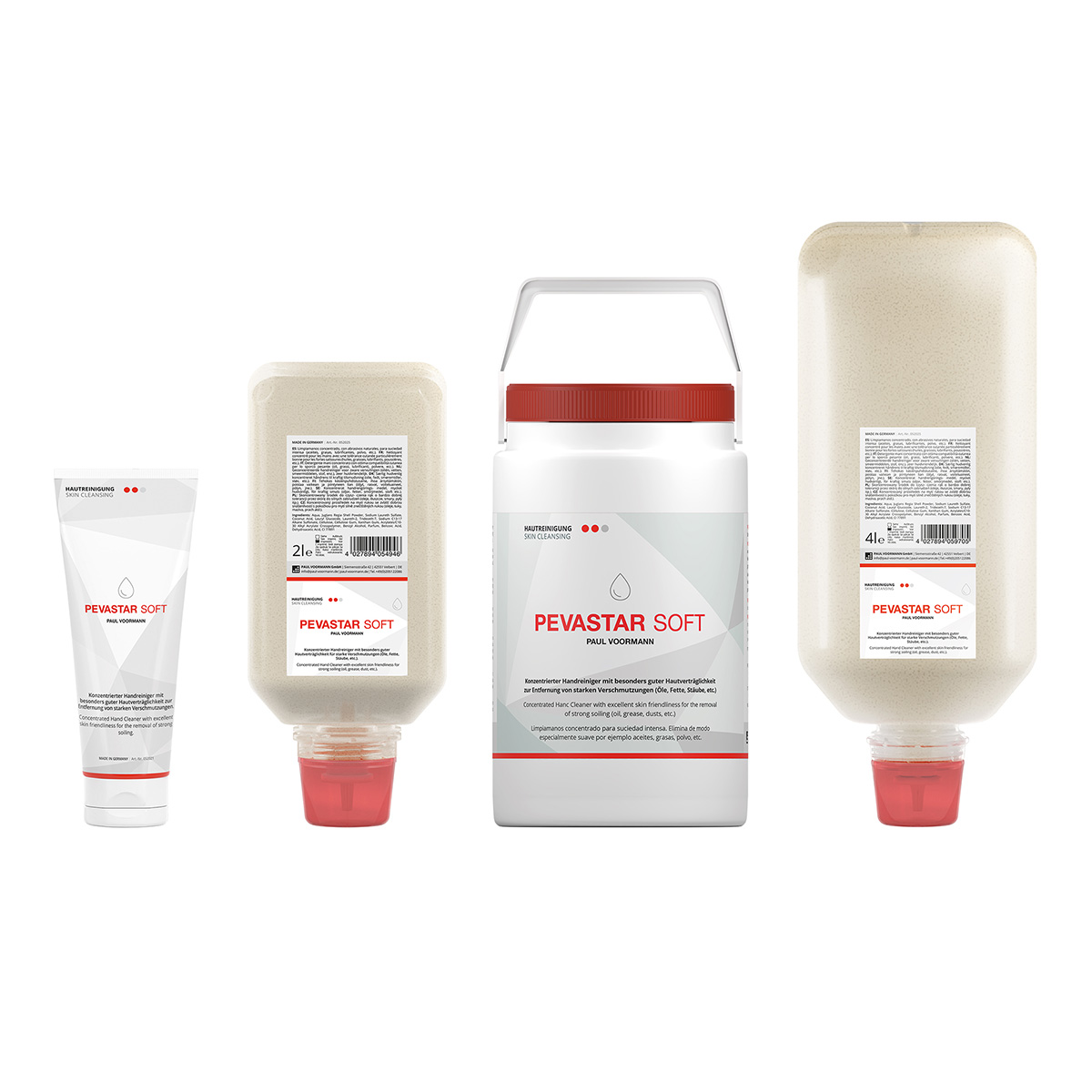 Pevastar Soft Pure Handreiniger Parfümfreier Handreiniger