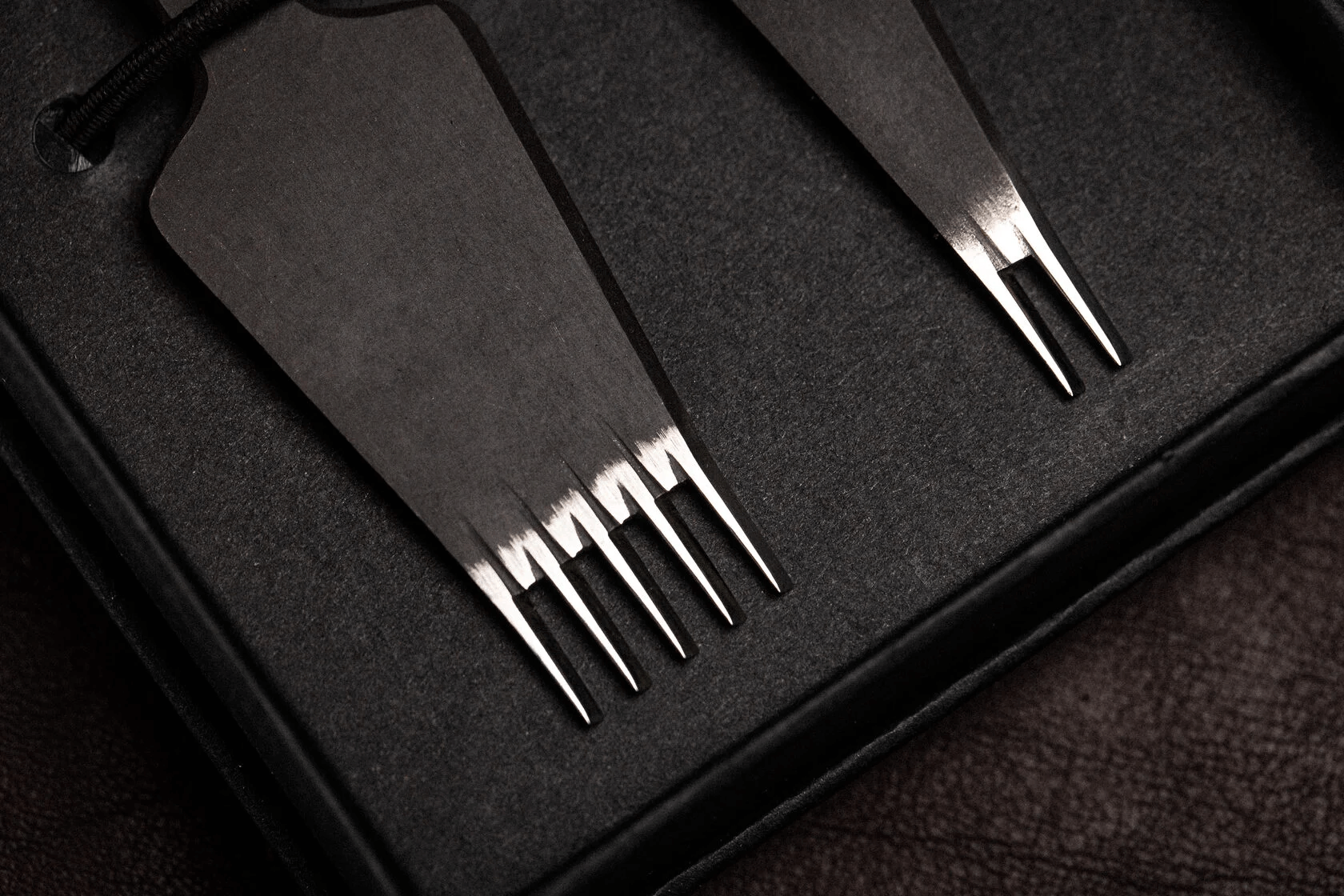 Комплект строчных пробойников Crimson Hides 3,25 мм 2+5 зубьев Stichining Punchers For Leather Set