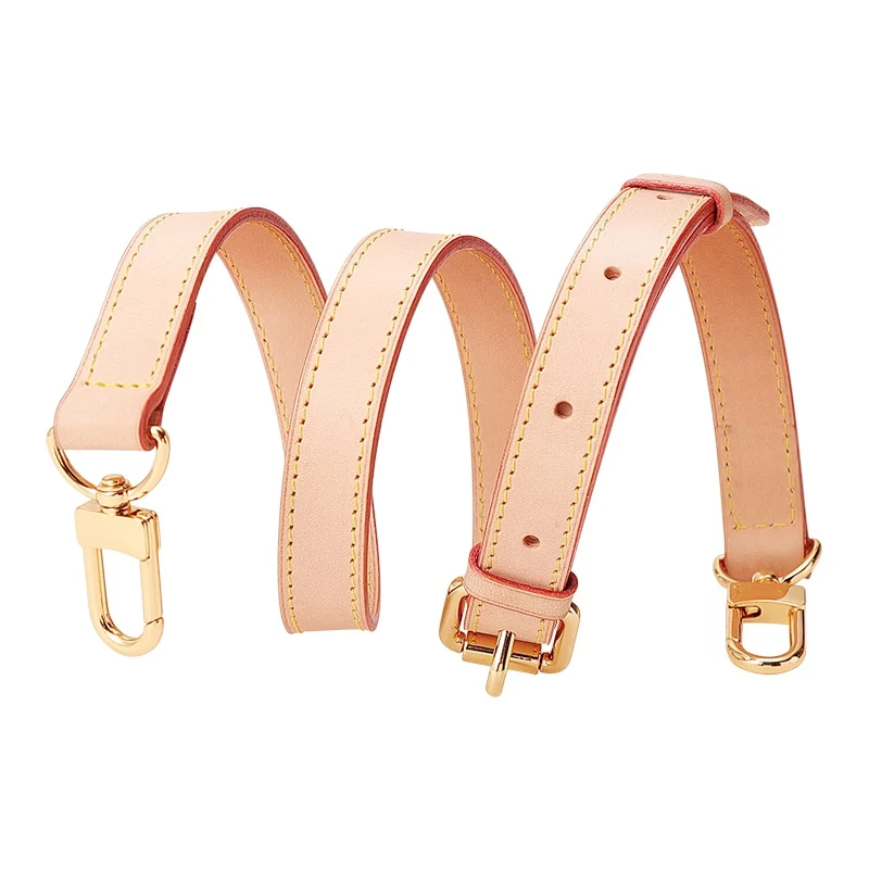 Genuine Leather Bag Strap Brand Luxury Adjustable Shoulder | WUTA