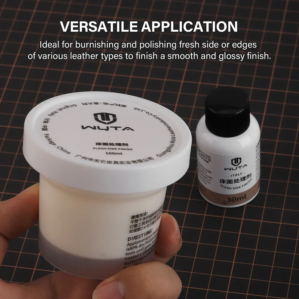 Leather Protectant Gum Leather Finish Tokonole Rougher Burnisher Gum Handcraft CMC Clear | WUTA