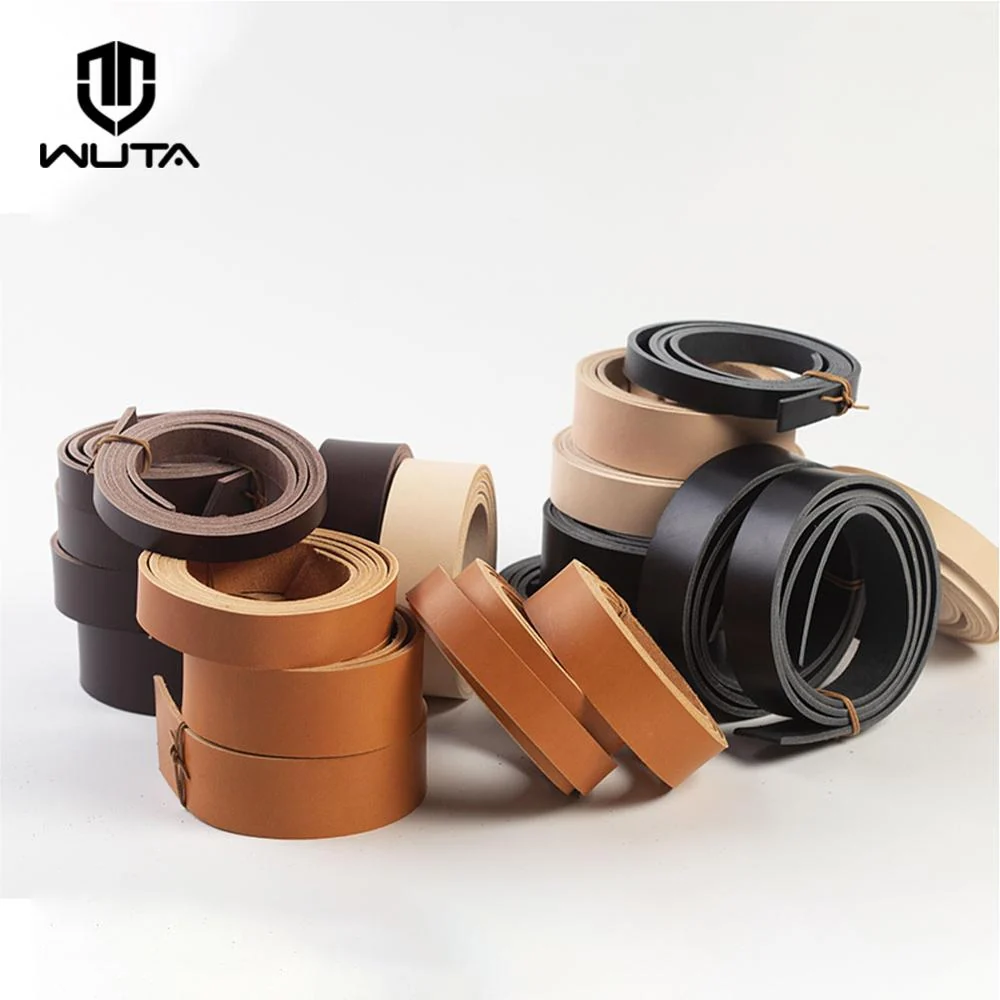 8/10oz Genuine Leather Belt Strap Veg Tanned Leather | WUTA