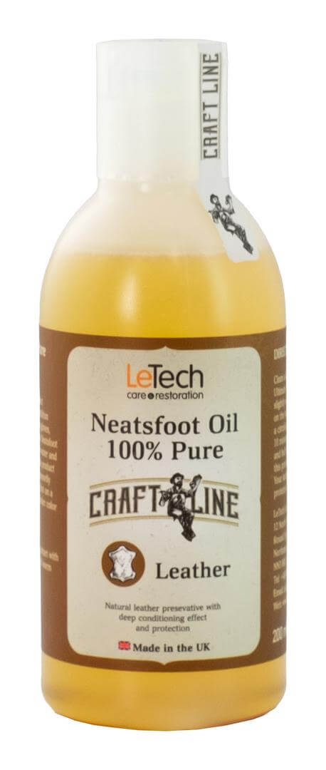Костное масло с ароматом натуральной кожи Neatsfoot Oil Leather 100% Pure