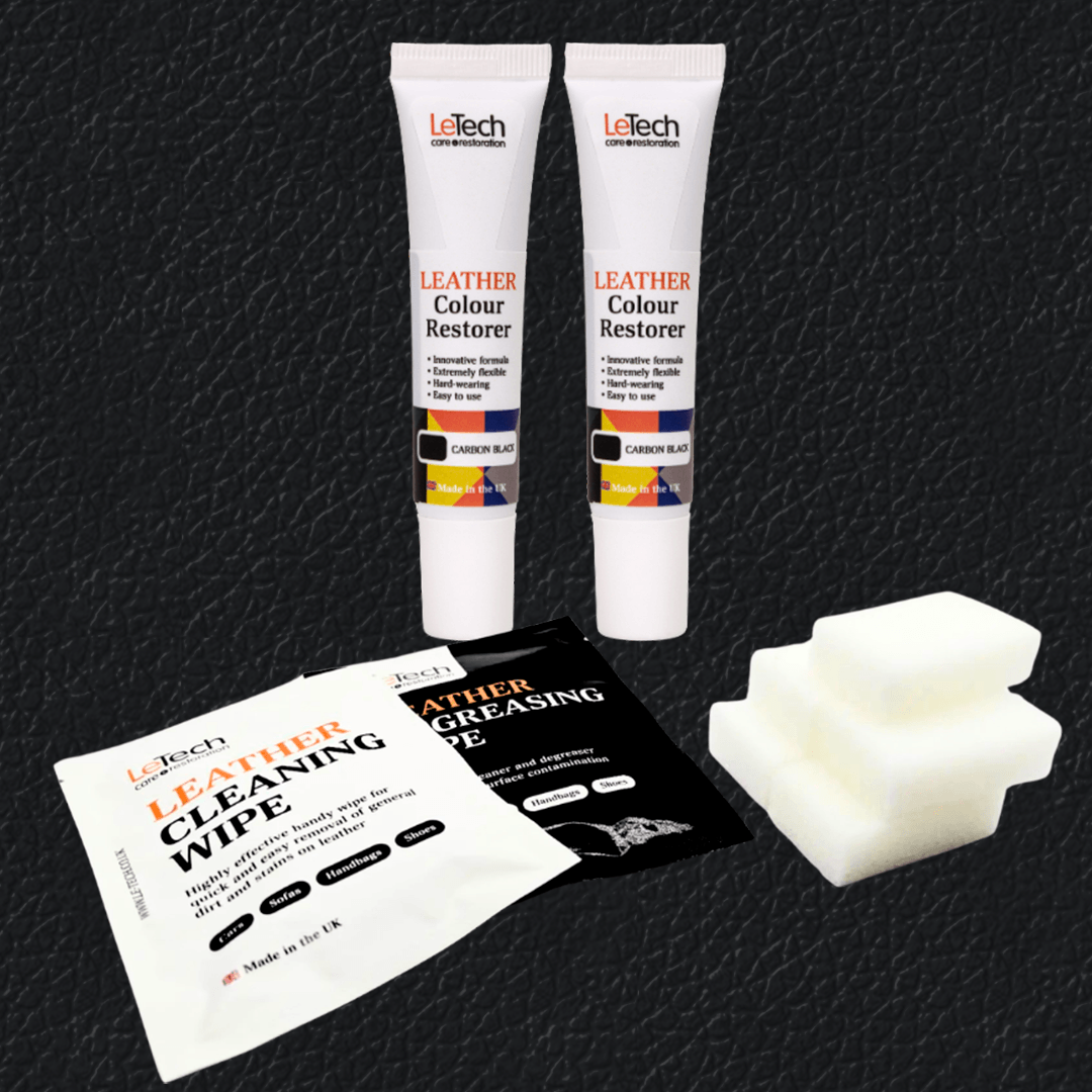 Жидкая кожа черная набор для покраски Leather Colour Restorer Black