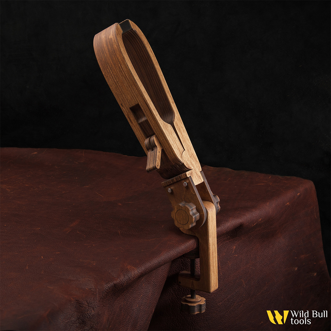Шорный пони со струбциной и эксцентриком Leather Saddler Wild Bull tools