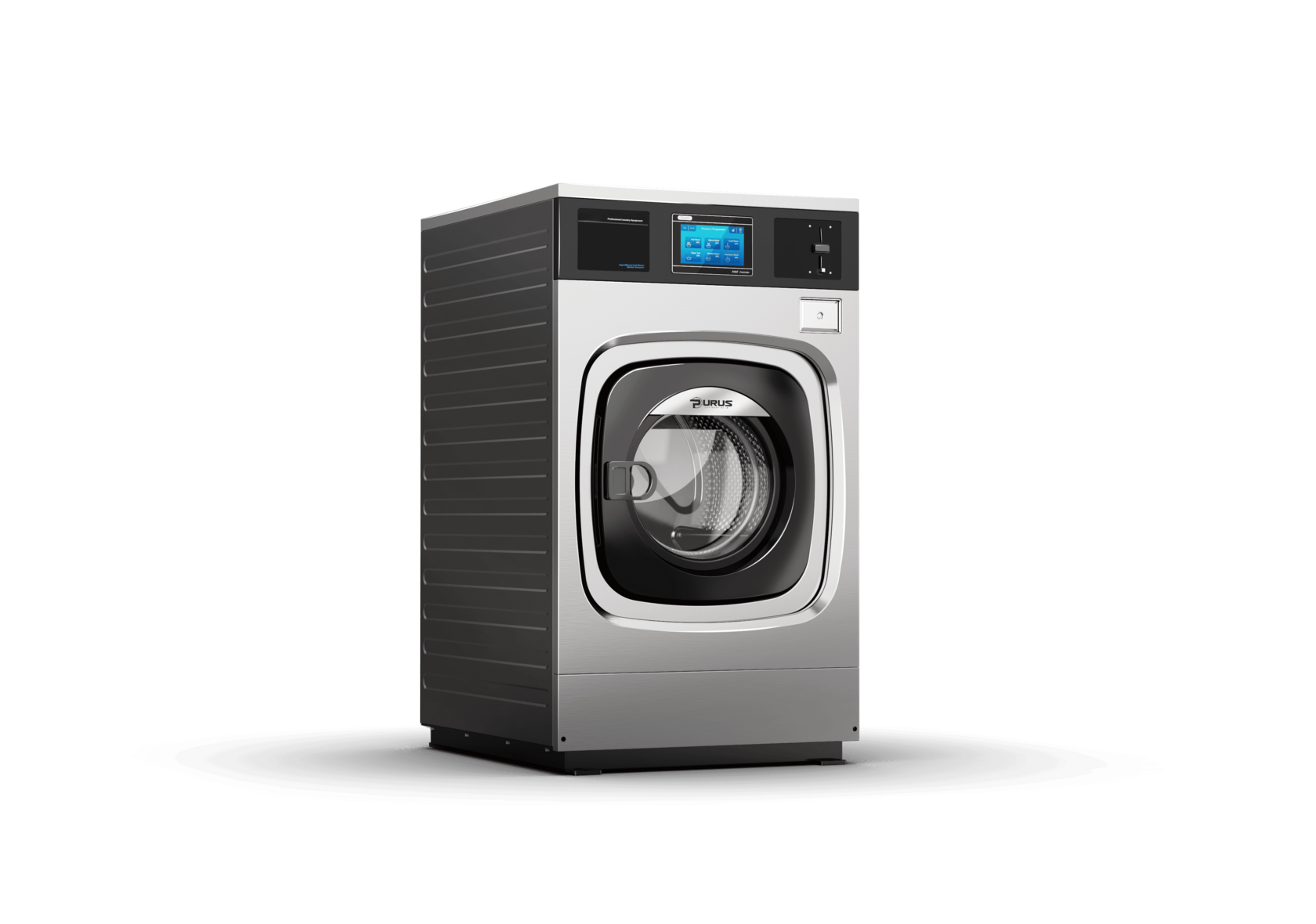 Hard-mount washer extractor Purus SXT-G compact industrial design