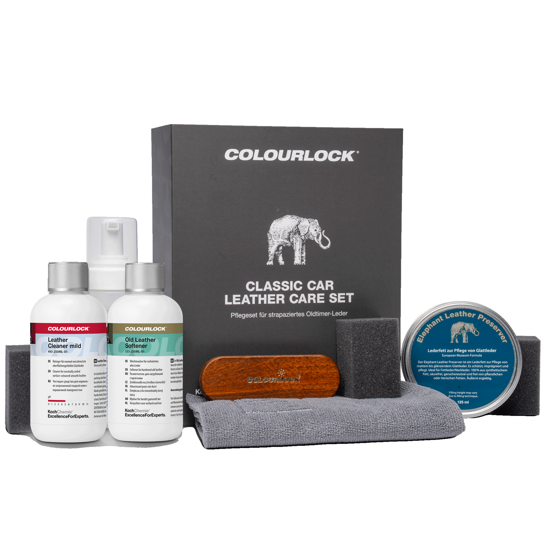 Classic Car Leather Care Set - Oldtimer Lederpflege