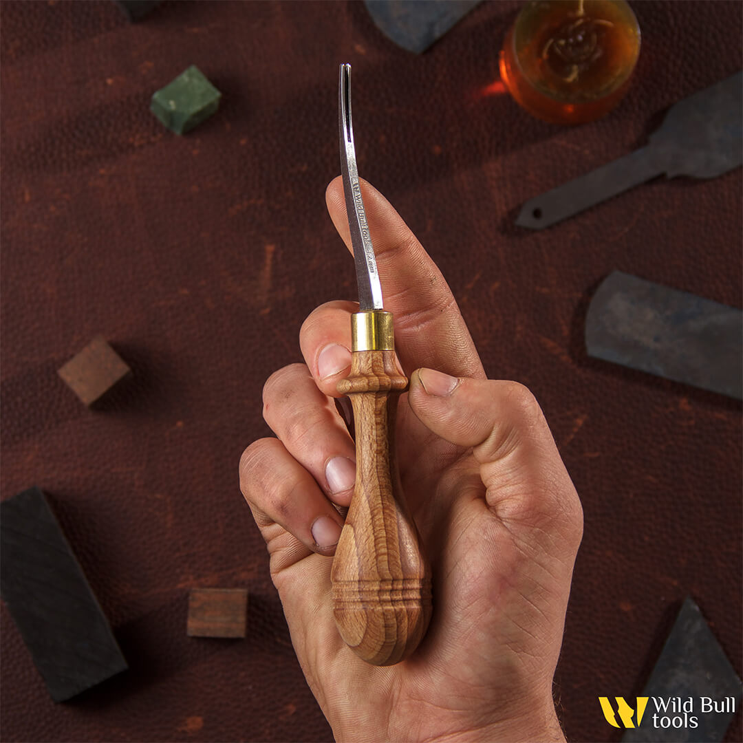 Кромкорез "Light" Leather Edger "Light" Wild Bull tools (0,8 мм; 1,0 мм)