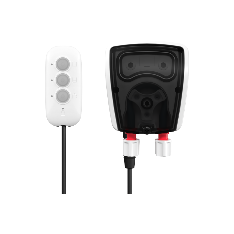 Quantura 10+ laundry dose pump with remote