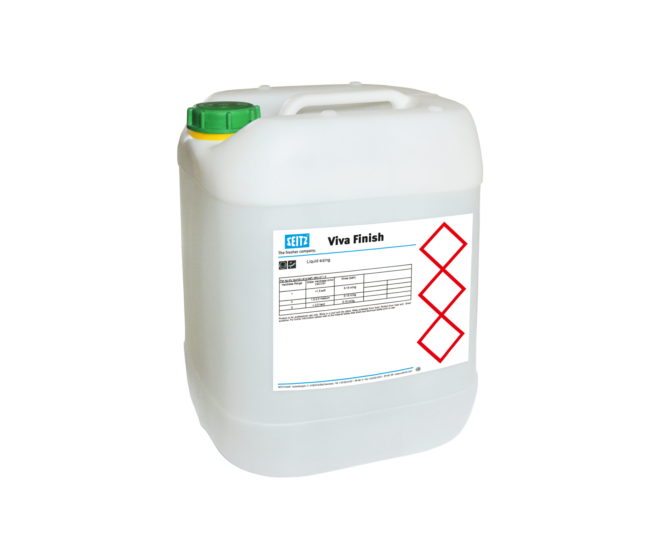 VIVA FINISH – Water-dispersible finishing agent |20 KG| SEITZ