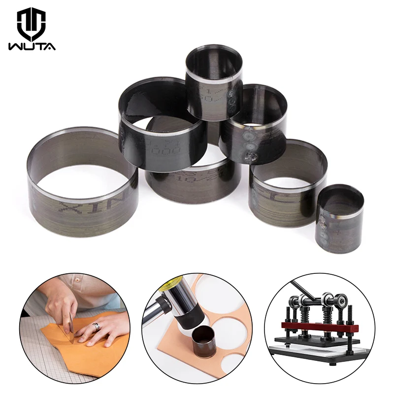 7Pcs Sharp Die Circle Stencil Leather Cutting Mold | WUTA