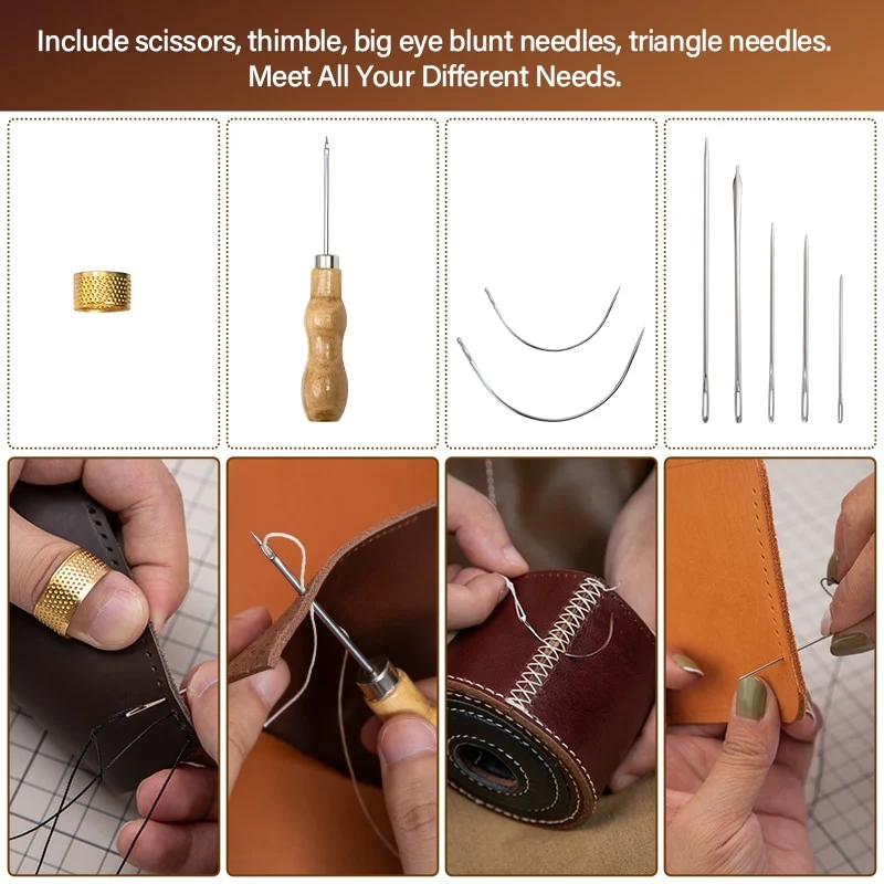 Leather Repair Kit Sewing Repair Tool Set | WUTA