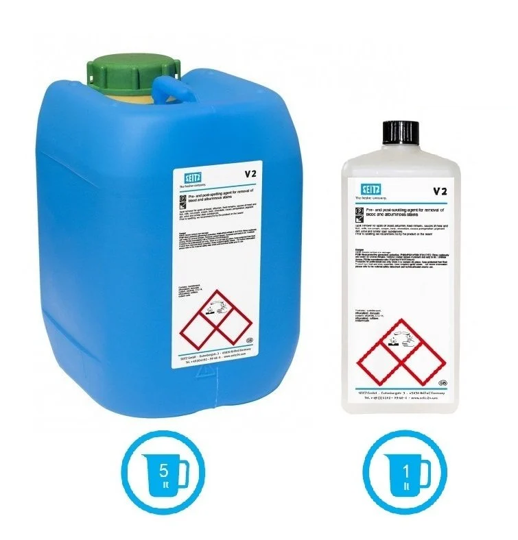 V 2 – Stain-removing chemical used in perchloroethylene |1 Liter| SEITZ