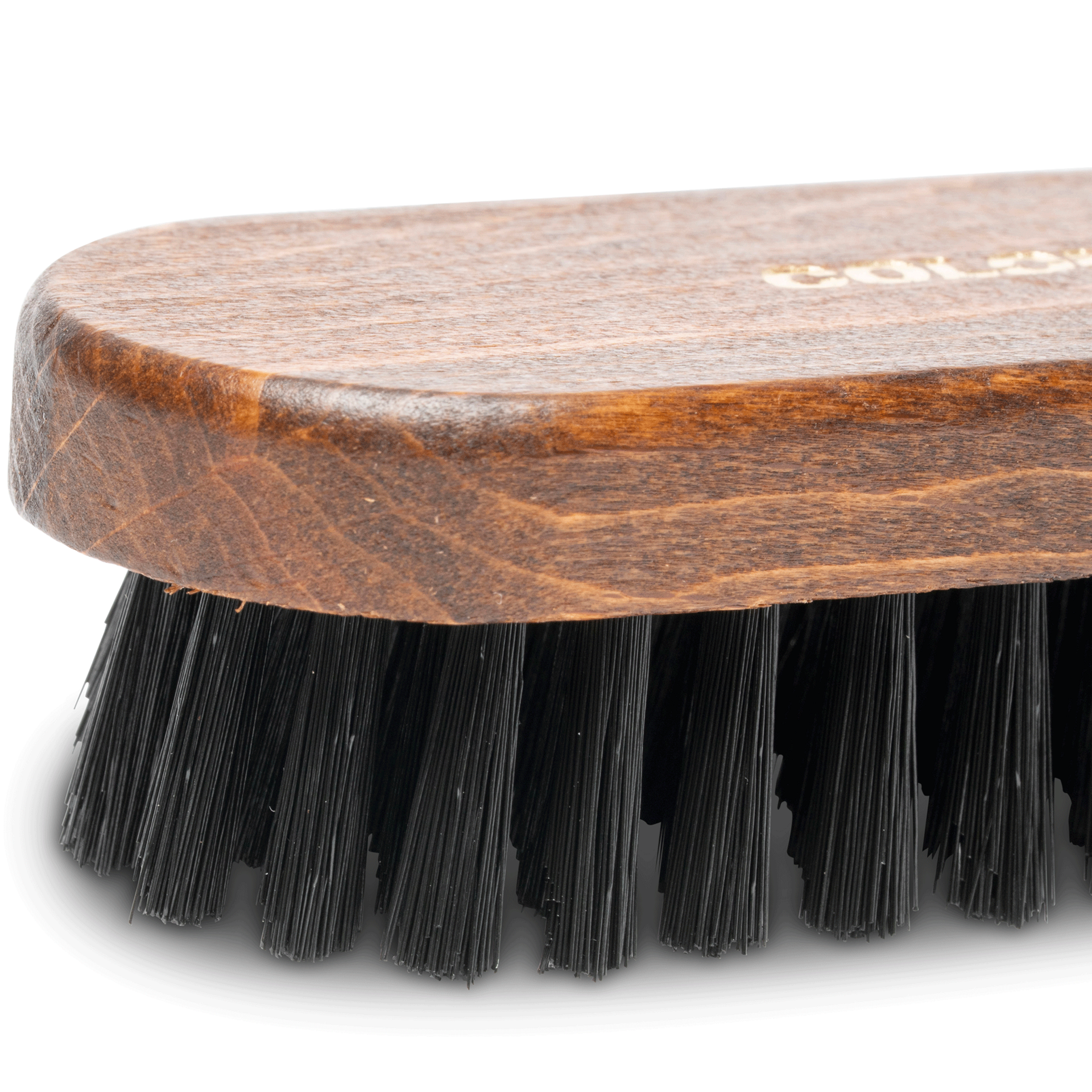 Leather cleaning brush brown Leder Reinigungsbürste