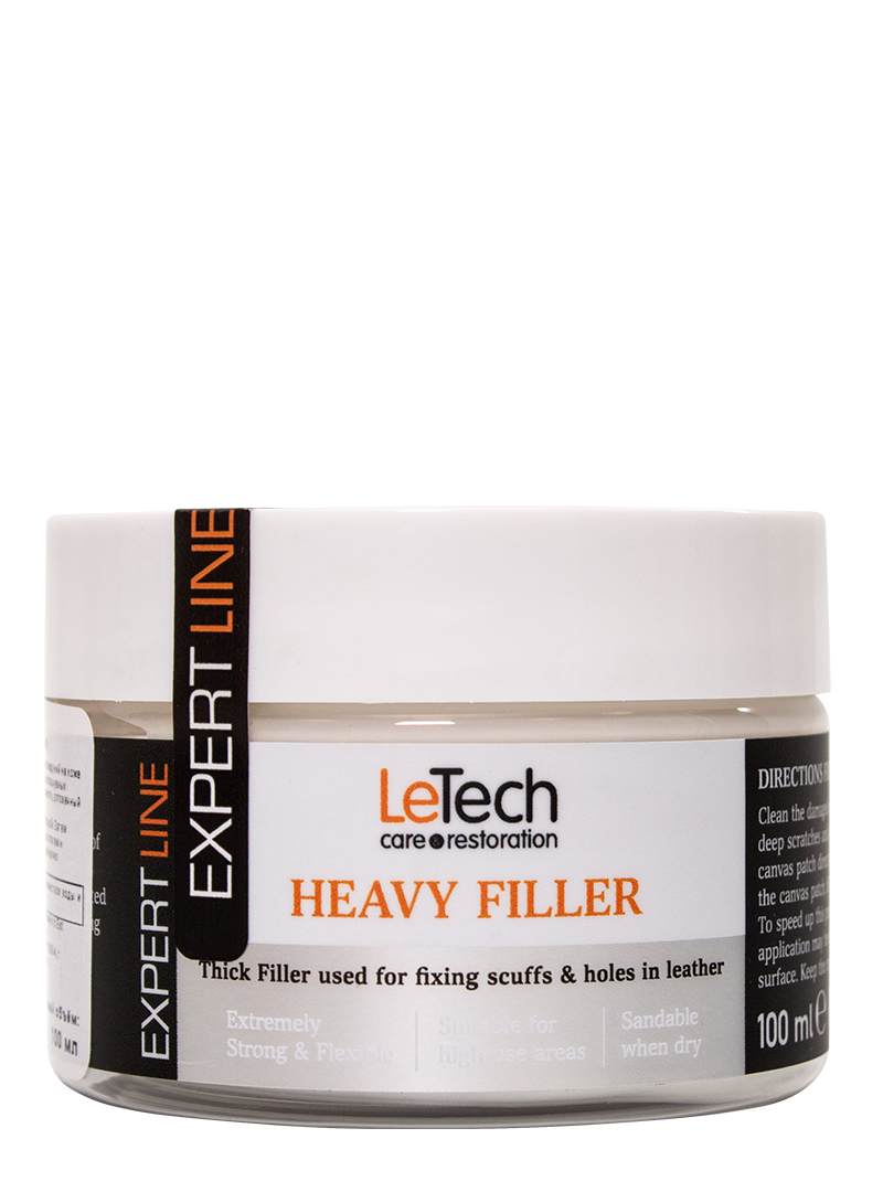 Жидкая кожа для ремонта (густой состав) Leather Heavy Filler