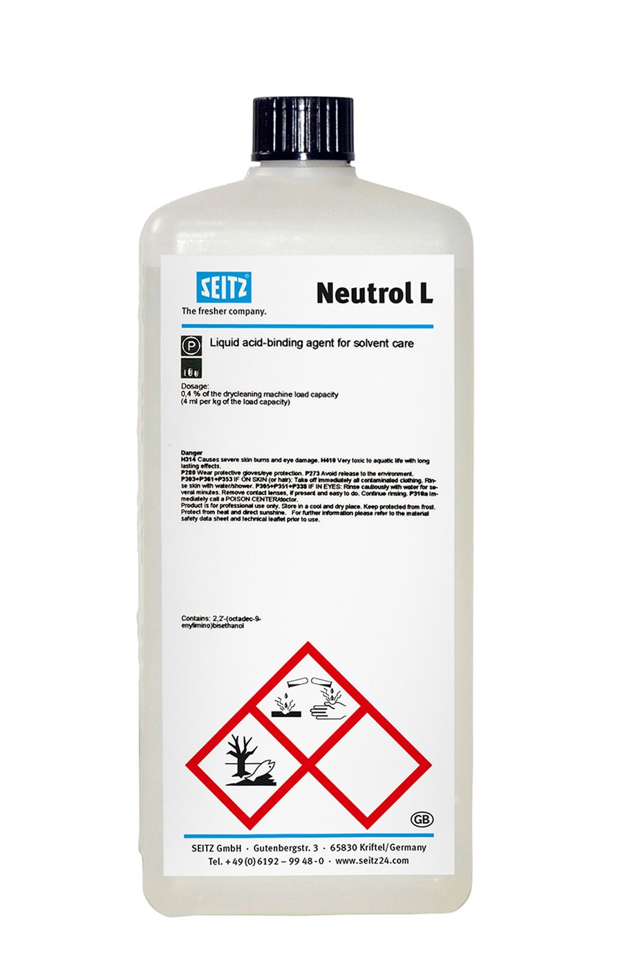 NEUTROL L – Acid-binding Agent |1 Liter| SEITZ