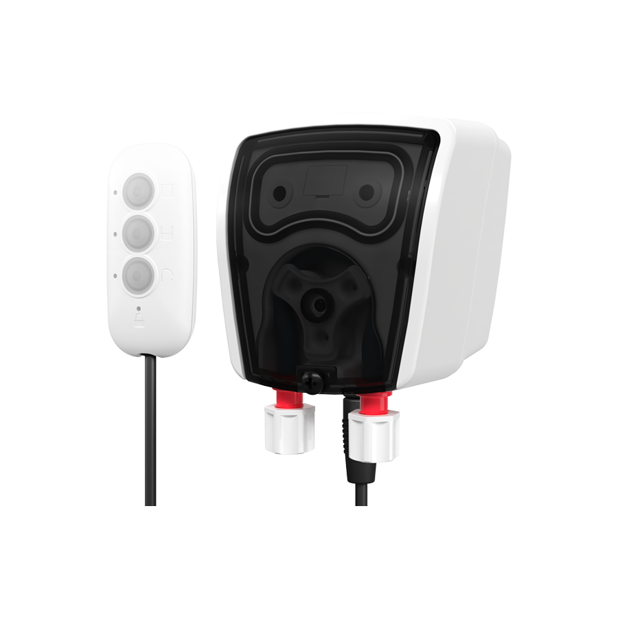 Quantura 10+ laundry dose pump with remote