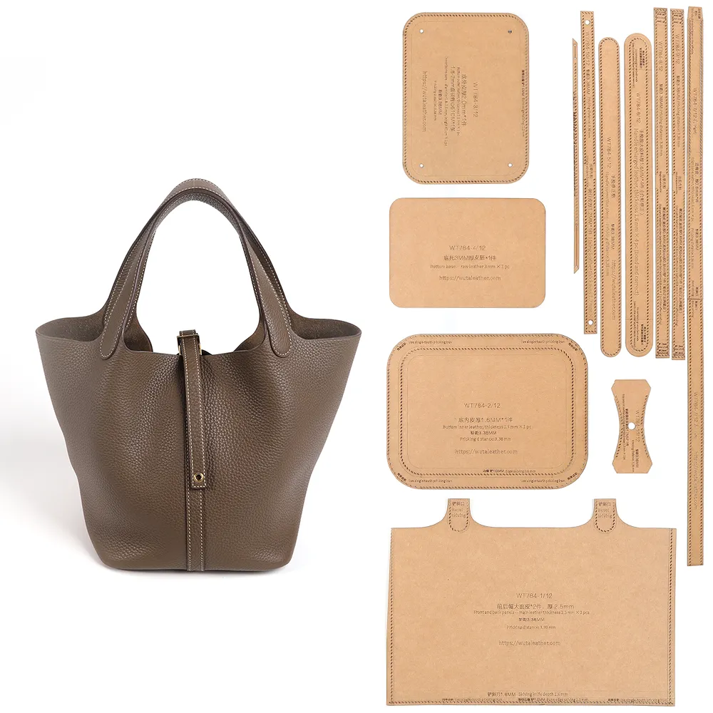 WT784 Bag Pattern Template for PICOTIN 18 PATTERN | WUTA
