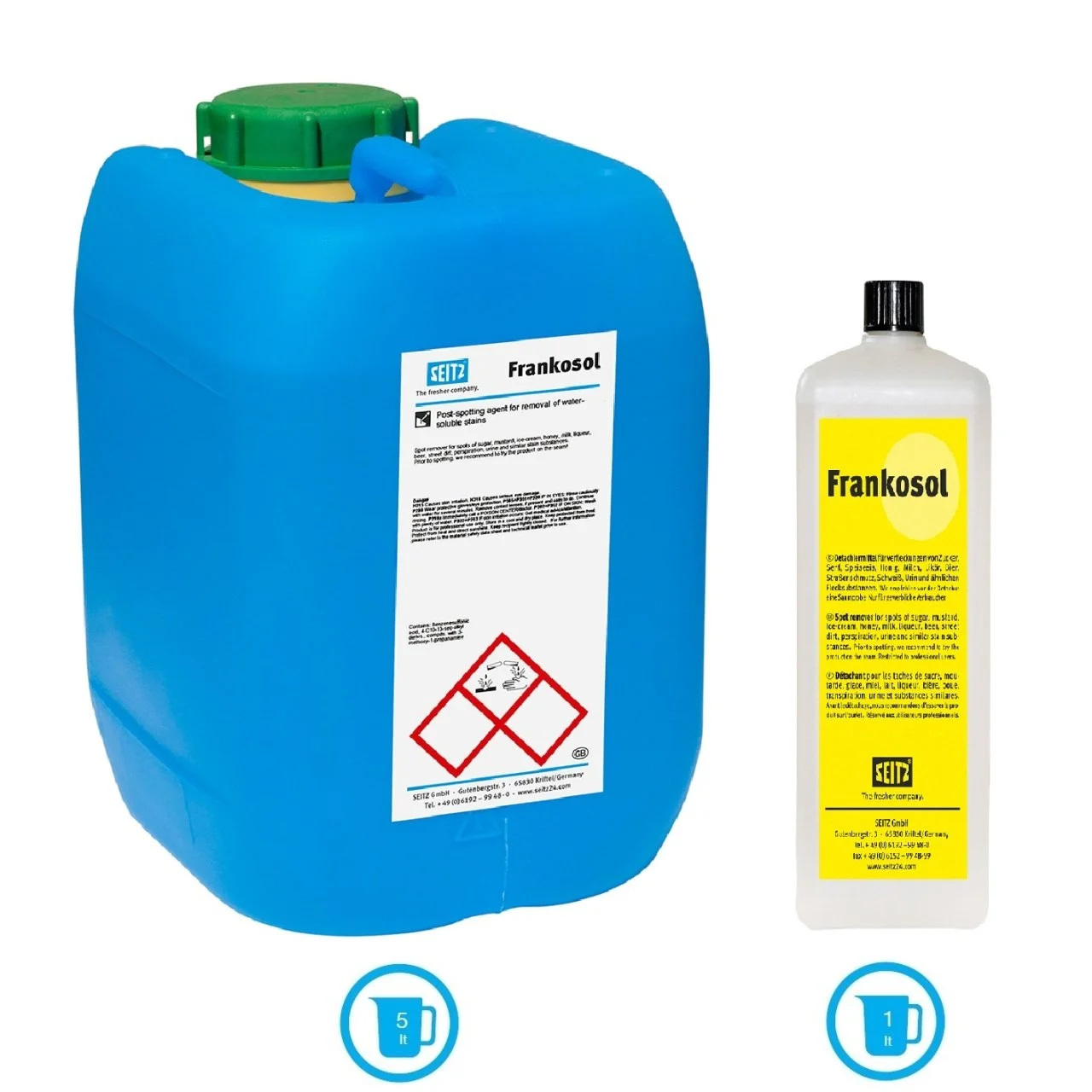 FRANKOSOL – Stain Remover for Water Soluble Stains SEITZ