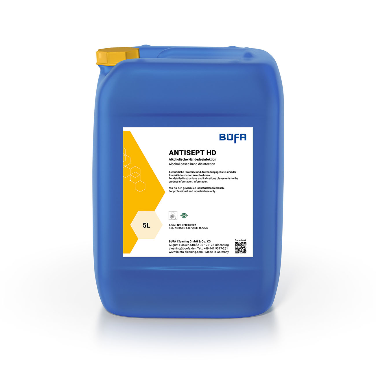 Antisept HD ضدعفونیکننده الکلی دست
