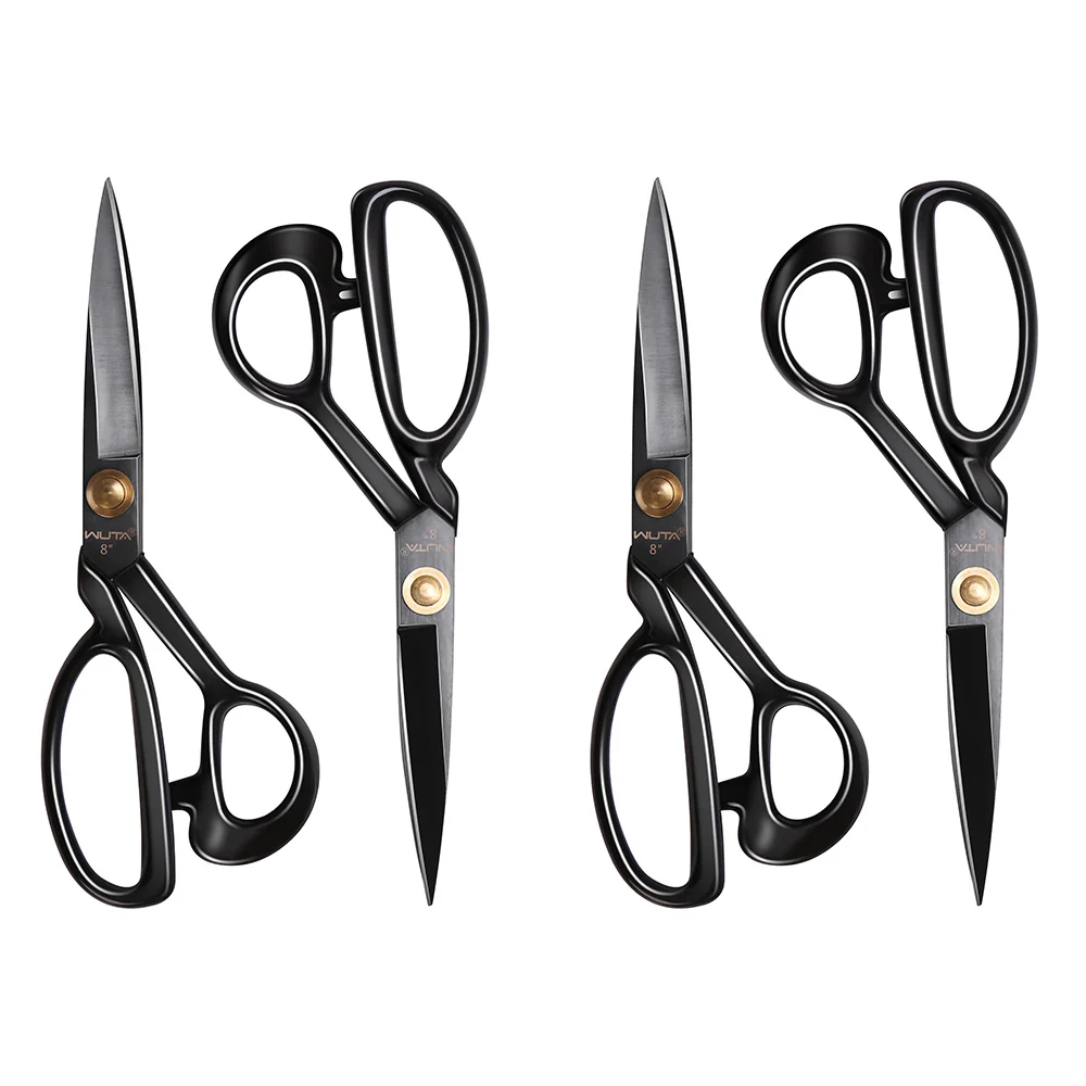 Professional Metal Scissors Sharpness Cutting Leather | WUTA