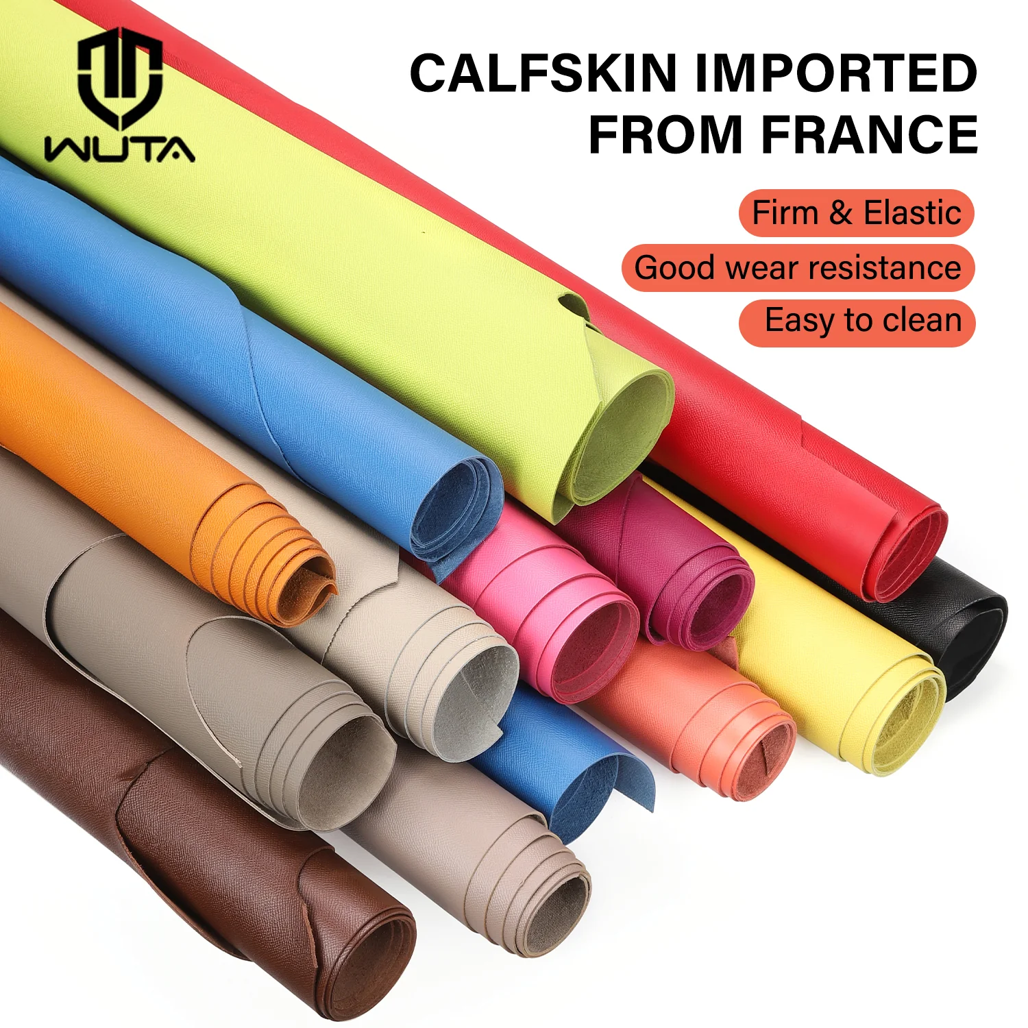 Cowskin EPSOM Leather Embossed Pattern French Tanneries | WUTA