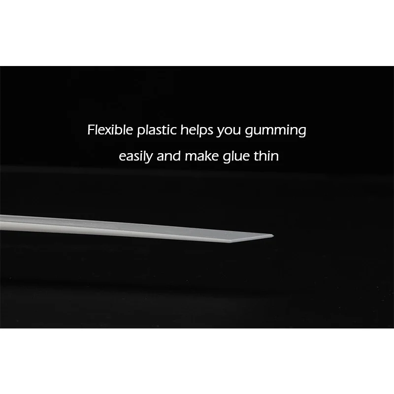5pcs 20cm Plastic Gumming Board Smear Glue & CMC Tools | WUTA