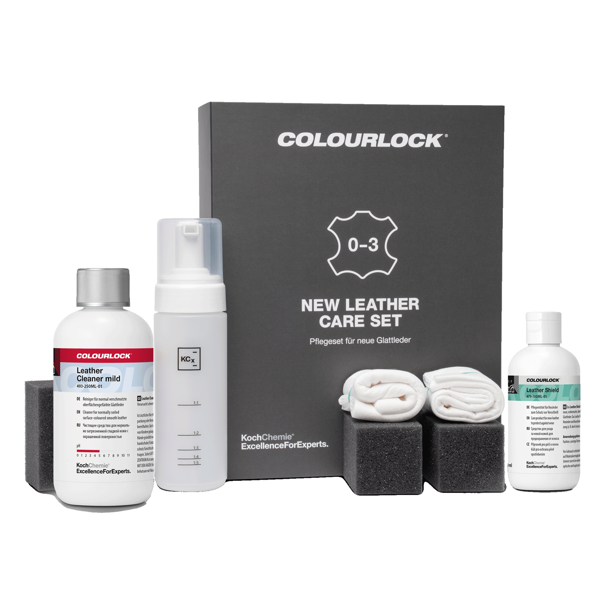 New Leather Care Set - Neuleder Pflegeset