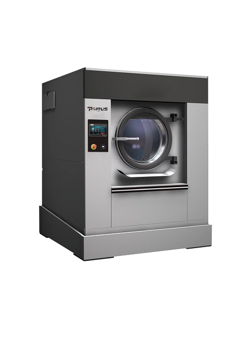 Industrial soft-mount washer extractor heavy-duty design stainless steel