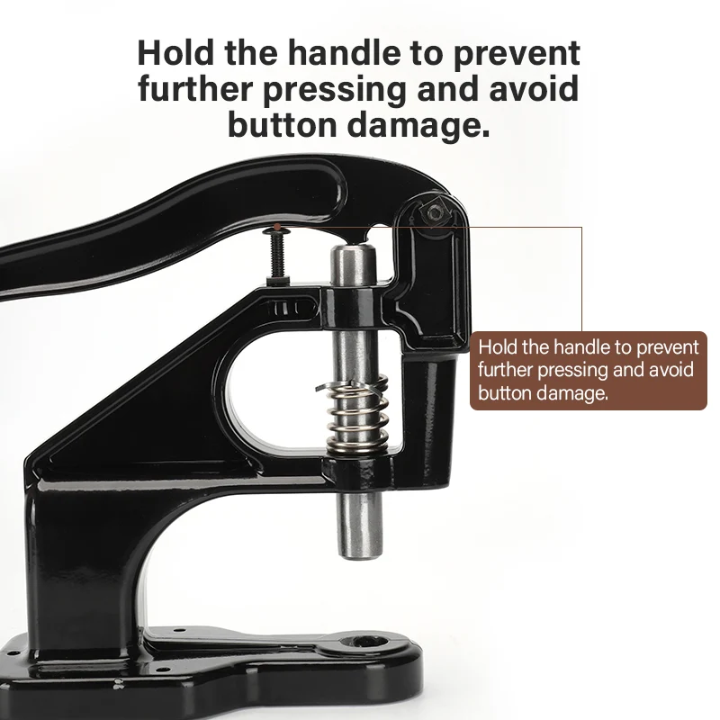 Manual Button Installation Tool Eyelet Hand Pressing Machine | WUTA