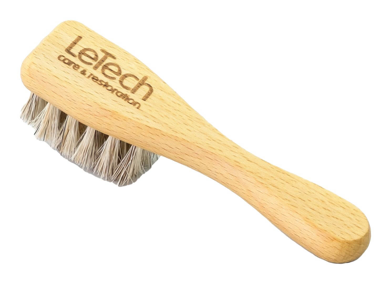 Щетка для чистки кожи с коровьим ворсом мини Leather Cow Hair Brush Mini
