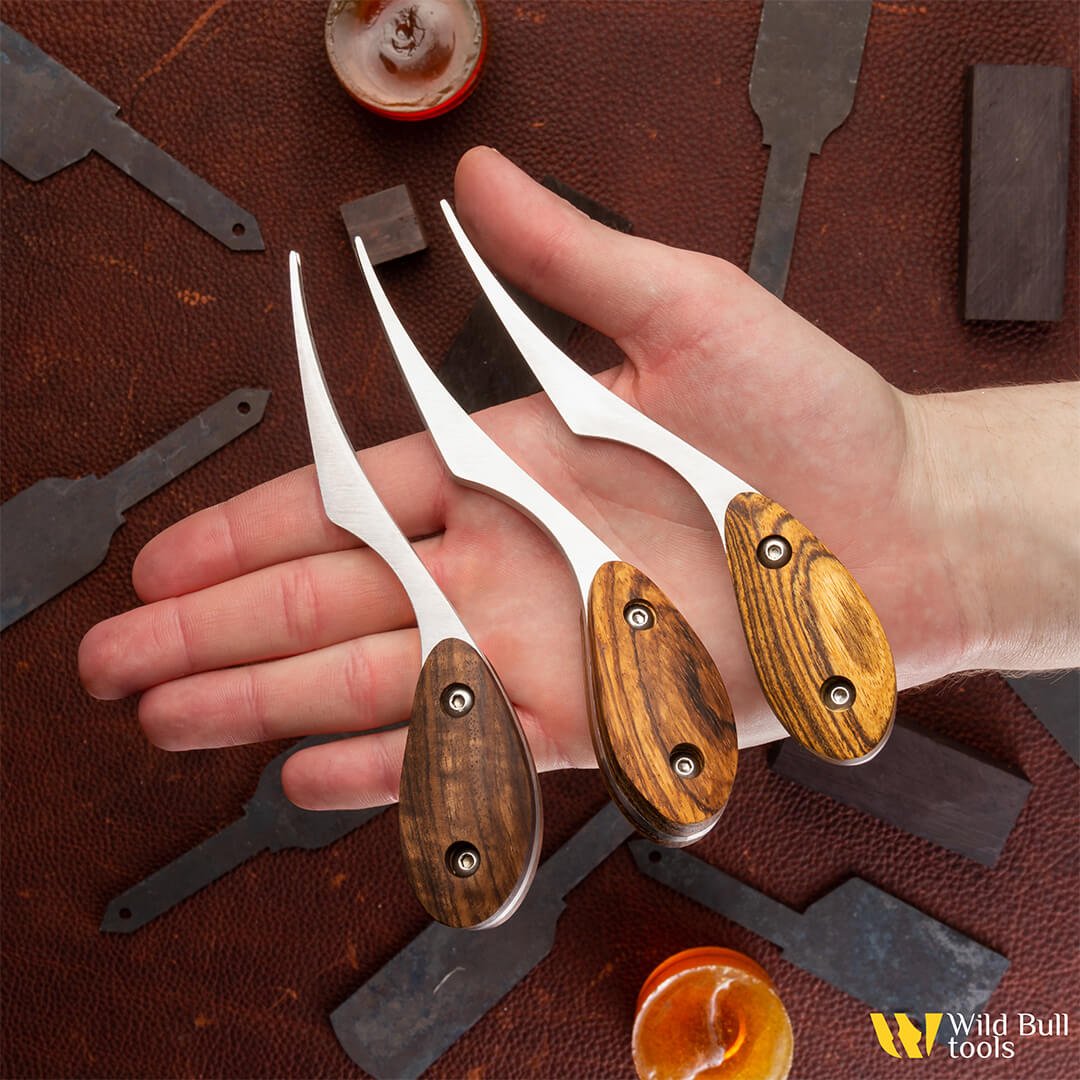 Кромкорез "Heavy" Leather Edger "Heavy" Wild Bull tools (0,8 мм; 1,0 мм)
