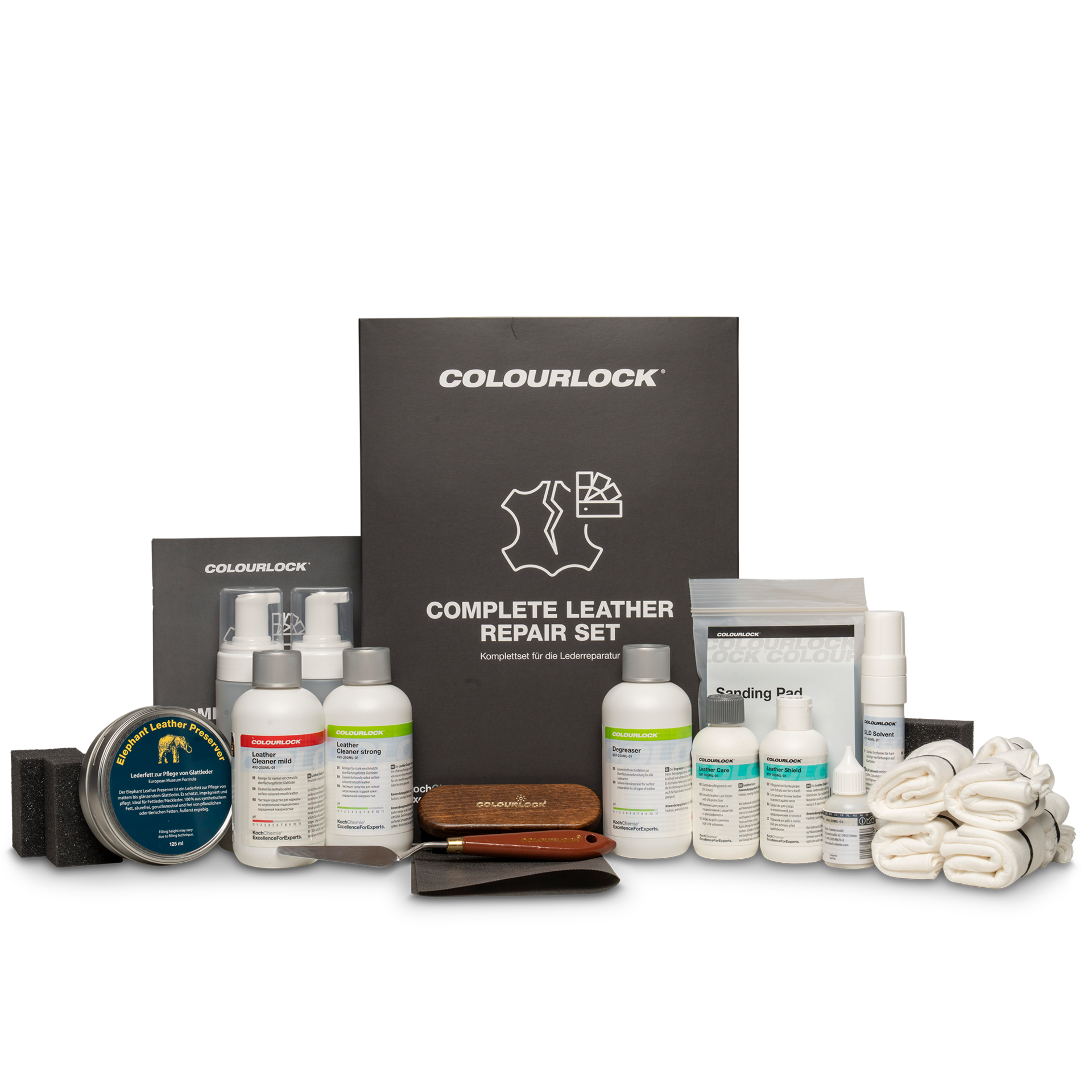 Complete Leather Repair Set - Lederreparatur Komplettset