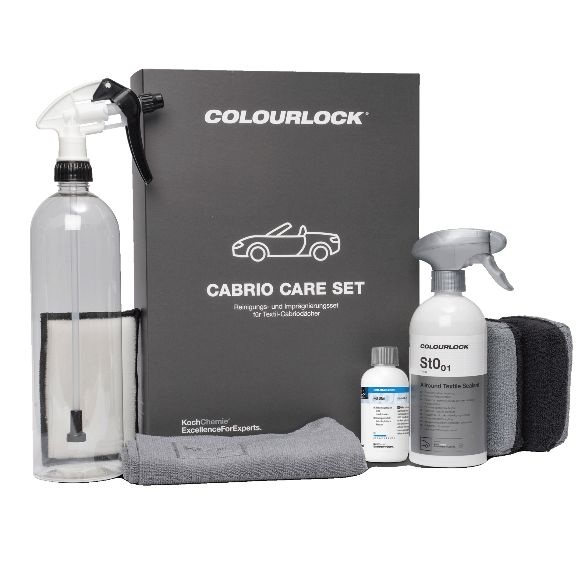 Cabrio Care Set - Pflege für Textil-Cabriodächer