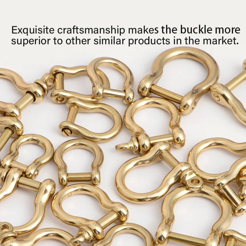 U Shackle D Ring Shackles Horseshoe Buckle 3 Types Ring | WUTA