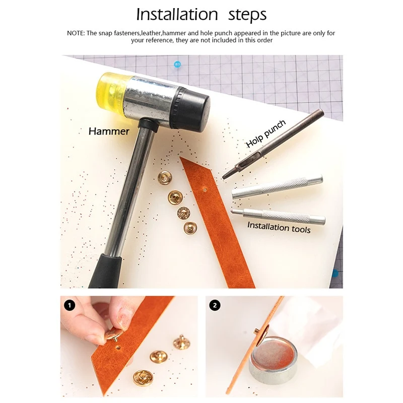 Die Punch Fix Tool Set For 10/12.5/15mm | WUTA
