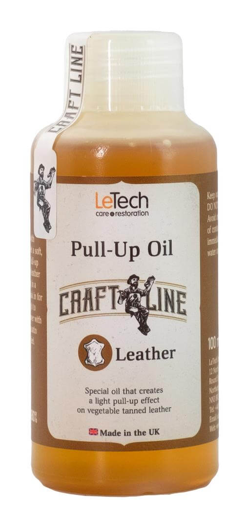 Масло для кожаных изделий Пулл-Ап с ароматом натуральной кожи Pull Up Oil Leather