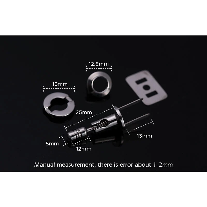 Stainless Steel Bag Fold Turn Twist Lock | WUTA
