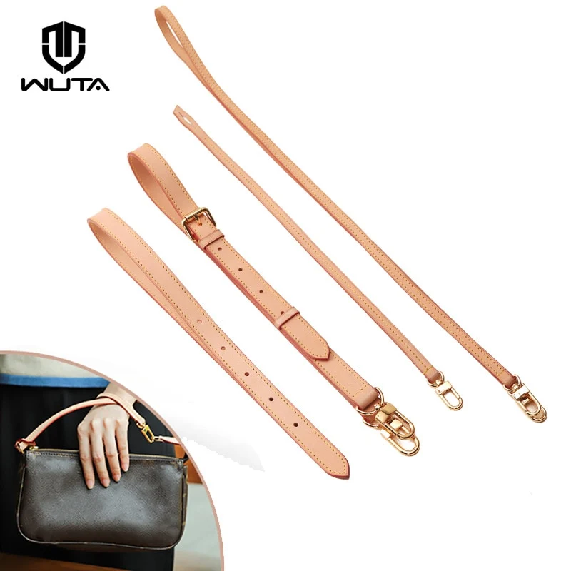 Genuine Leather Bag Strap Brand Luxury Adjustable Shoulder | WUTA